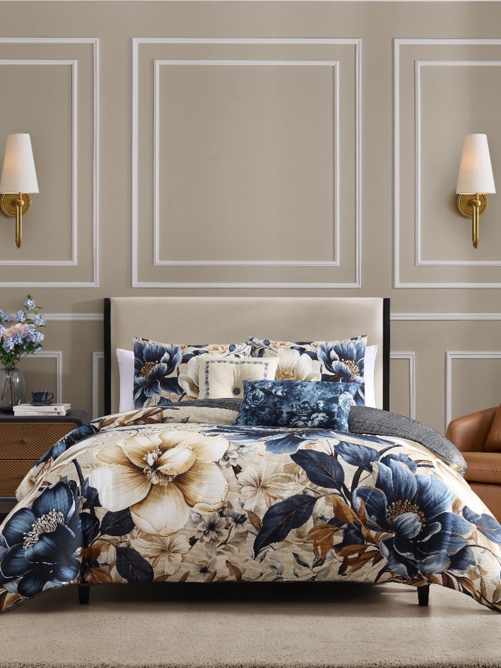 Bebejan English Manor Reversible King Comforter Set